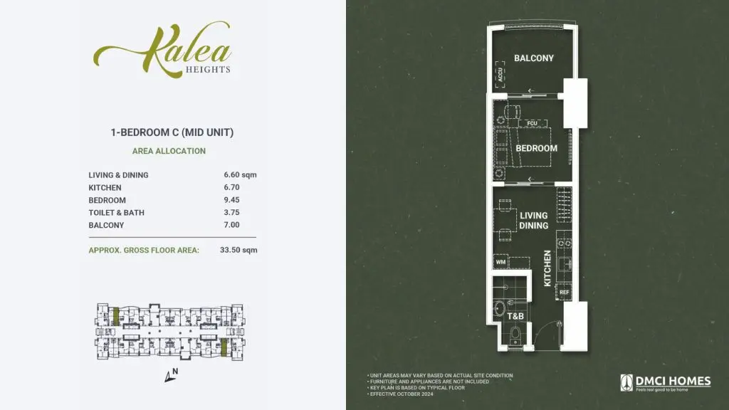 1-Bedroom Condo for Sale – Kalea Heights