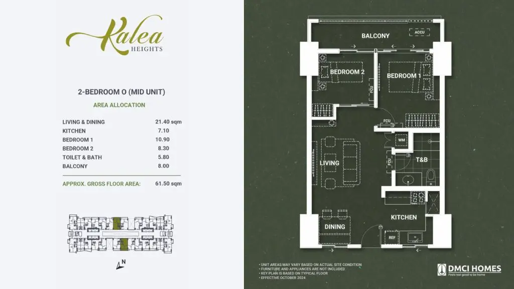 2-Bedroom Condo for Sale – Kalea Heights